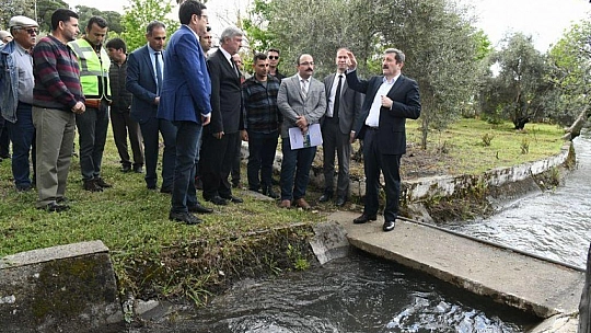 Vali Orhan Tavlı,  Proje Çalışmalarını Yerinde İnceledi