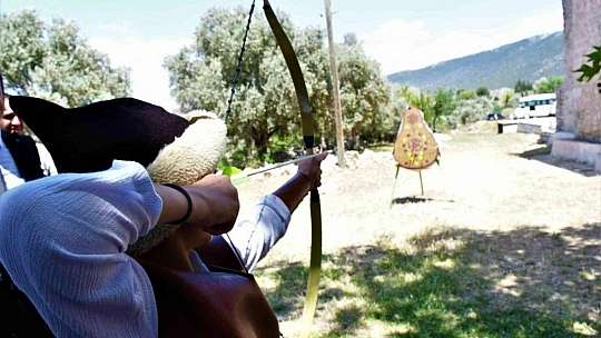 Türk mutfağının yöresel ve sevilen lezzetleri Beçin Kalesi'nde tanıtıldı