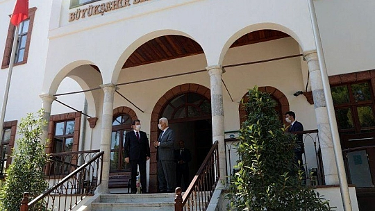 Vali Orhan Tavlı'dan Başkan Gürün'e ziyaret