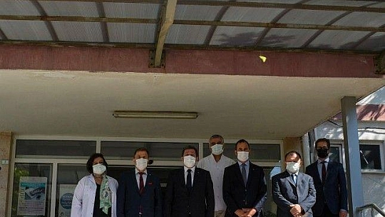 Vali Orhan Tavlı, Diş Hekimliği Fakültesini ziyaret etti