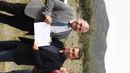 100 adet Çam Fidanı Dikildi