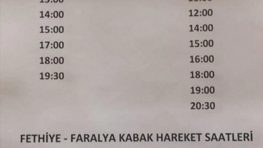 Dikkat! Fethiye'deki Dolmuş Seferleri Kısıtlandı