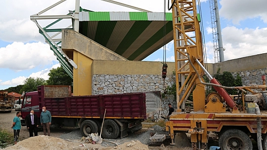 Atatürk Stadı suyuna kavuştu