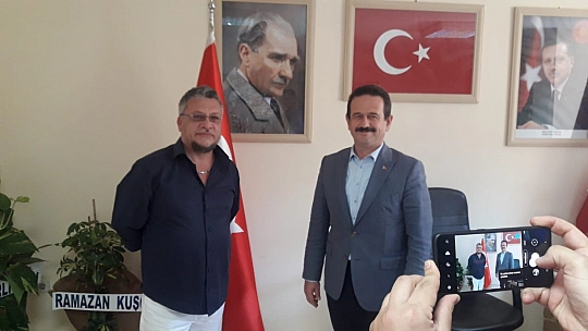 SED Medya'dan Öztürk'e iade-i ziyaret