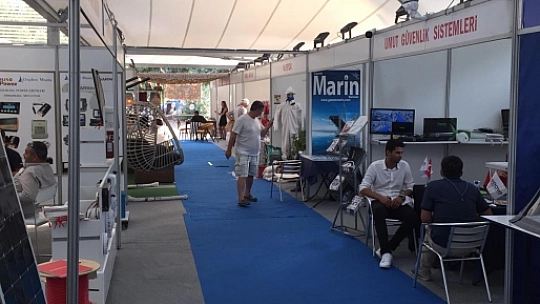 GÖCEK'TE MARİNETECH YAT VE TEKNE EKİPMANLARI SERGİSİ AÇILDI