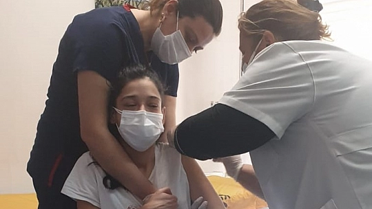 Aile, Çalışma ve Sosyal Hizmetler İl Müdürlüğü'nde 2. doz aşılar tamamlandı