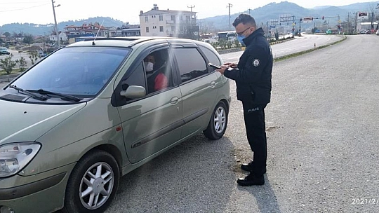 Seydikemer'de kısıtlamaya uymayanlara ceza yağdı