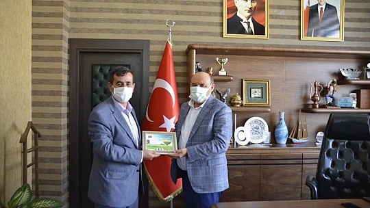 Dernek Başkanı Güven'den teşekkür ziyareti