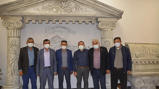 Dernek Başkanı Güven'den teşekkür ziyareti