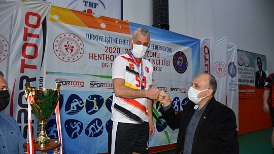 İşitme engelliler hentbol erkekler şampiyonu belli oldu