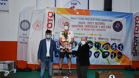 İşitme engelliler hentbol erkekler şampiyonu belli oldu