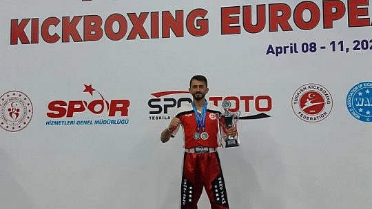 Avrupa şampiyonu Müezzin Genç, 200 gencin spor yapmasına vesile oldum