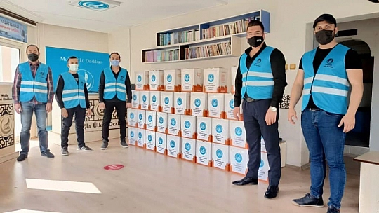 Muğla Ülkü Ocakları'ndan gönül harekatı 