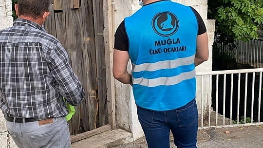 Muğla Ülkü Ocakları'ndan gönül harekatı 