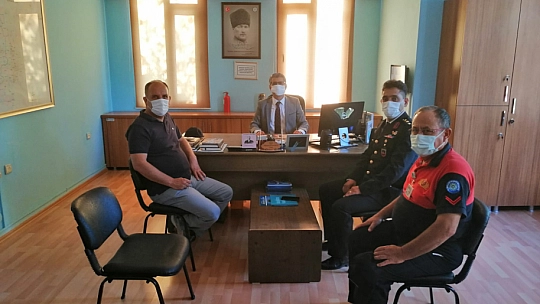 Seydikemer Kaymakamı Yazgan'dan Bayram Ziyaretleri