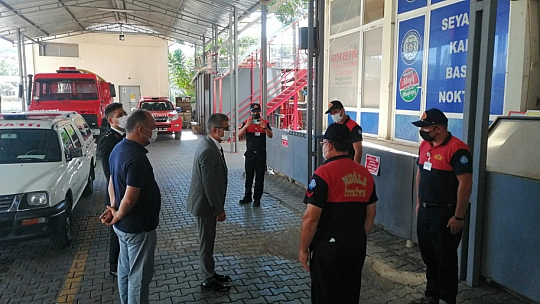 Seydikemer Kaymakamı Yazgan'dan Bayram Ziyaretleri