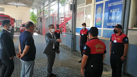 Seydikemer Kaymakamı Yazgan'dan Bayram Ziyaretleri