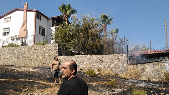 Karapınar mevkiinde yangın çıktı!