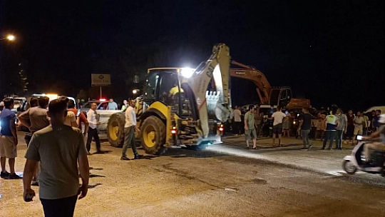 Seydikemer'den Fethiye'ye destek