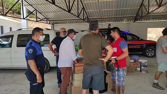 Kızılay, Seydikemer için seferber oldu