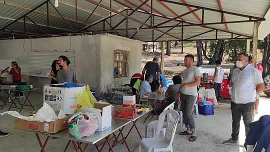 Kızılay, Seydikemer için seferber oldu