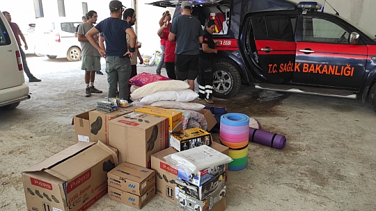 Kızılay, Seydikemer için seferber oldu