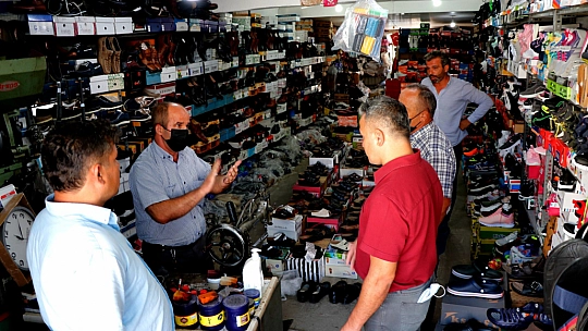 Demirtaş'tan esnaf ziyaretleri sürüyor