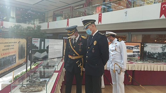 Kaymakam Fırat, Çanakkale Müzesini Ziyaret Etti