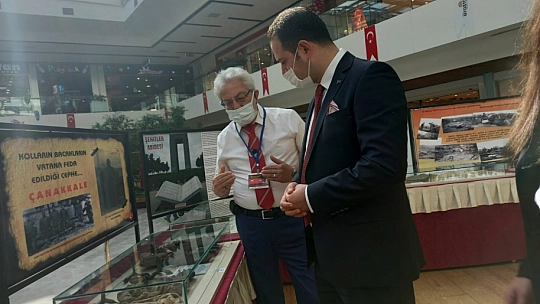 Kaymakam Fırat, Çanakkale Müzesini Ziyaret Etti