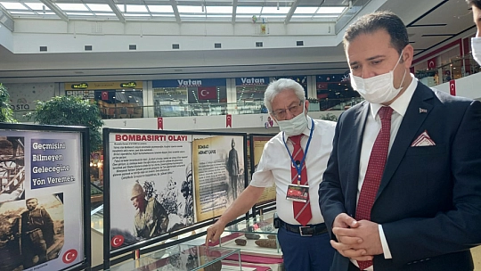 Kaymakam Fırat, Çanakkale Müzesini Ziyaret Etti