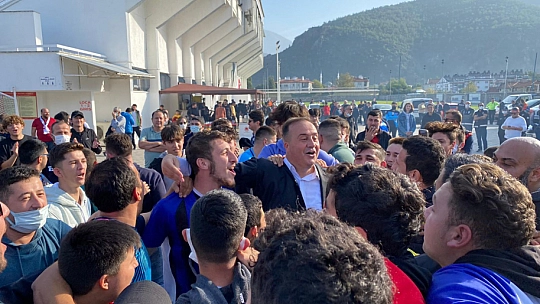 Fethiyespor taraftarı çok mutlu