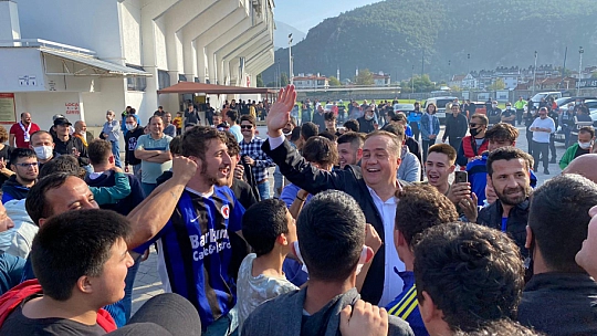 Fethiyespor taraftarı çok mutlu