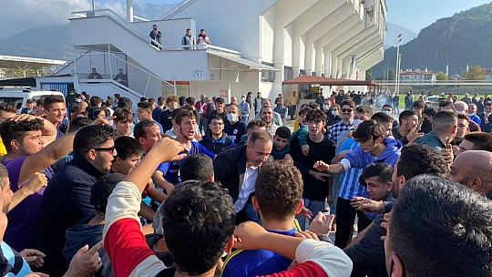 Fethiyespor taraftarı çok mutlu