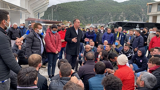 Dinçel, Taraftarlarına Seslendi