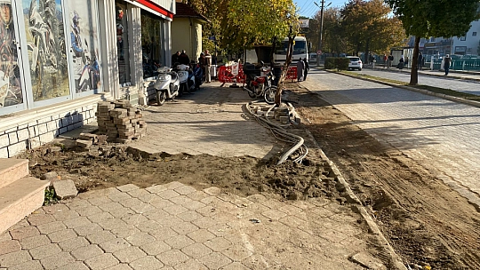 Fethiye'de Yol ve Alt Yapı Çalışmaları Devam Ediyor