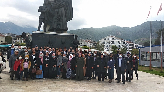 Fethiye Gaziler Derneği'ne Tokat'tan Anlamlı Ziyaret