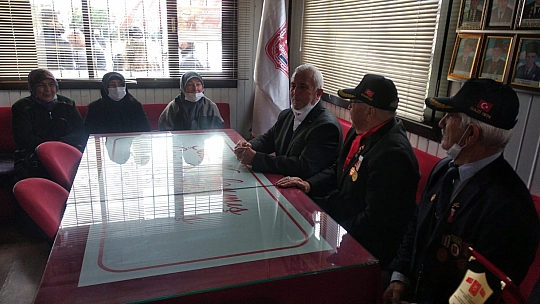 Fethiye Gaziler Derneği'ne Tokat'tan Anlamlı Ziyaret