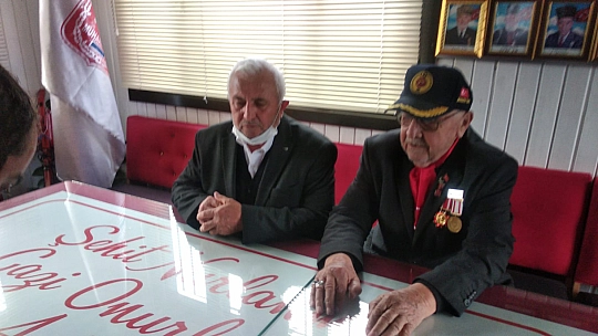 Fethiye Gaziler Derneği'ne Tokat'tan Anlamlı Ziyaret