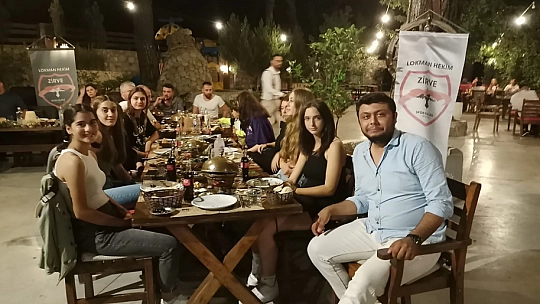 ZİRVE SPOR MORAL YEMEĞİNDE