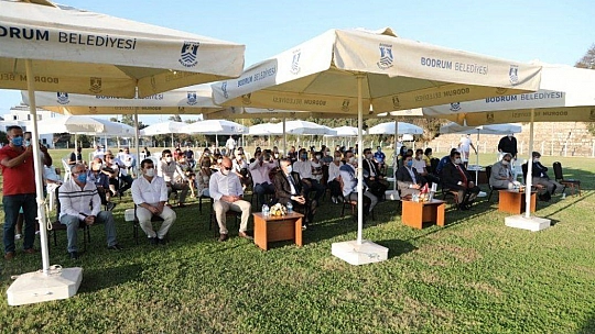 Yalıkavak Çok Amaçlı Spor Tesisi temel atma töreni düzenlendi