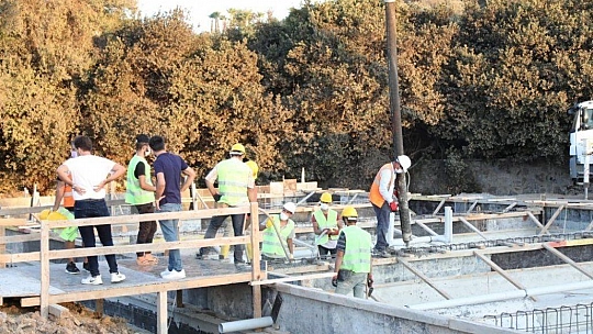 Yalıkavak Çok Amaçlı Spor Tesisi temel atma töreni düzenlendi