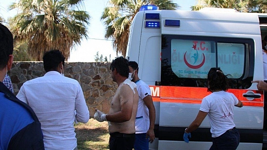 Yangına müdahale eden herkes yandı: 15 yaralı