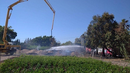 Yangına müdahale eden herkes yandı: 15 yaralı