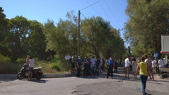 Yangına müdahale eden herkes yandı: 15 yaralı