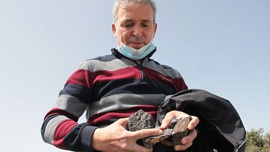 Yatağan'da 180 yıllık zımpara ocağı bulundu