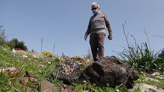 Yatağan'da 180 yıllık zımpara ocağı bulundu