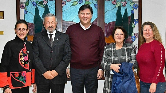 ÇYDD, Karaca'ya teşekkür ziyaretinde bulundu