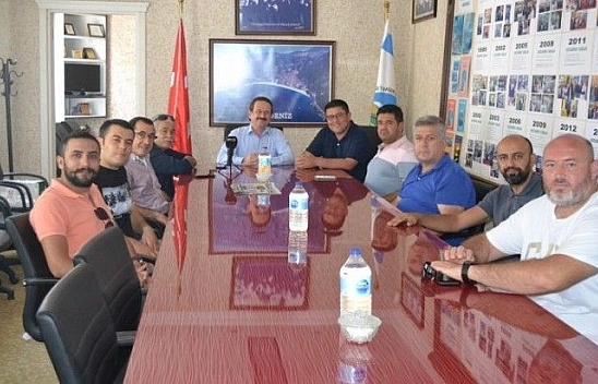 Ak Parti Başkan Öztürk, Yeni Başkan Kökten'e 'Hayırlı Olsun' Ziyaretinde Bulundu