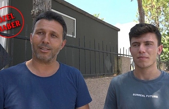 Baba oğul YKS sınavına birlikte girdi