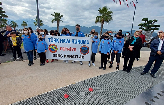 Şehit Fethi Bey ölümünün 108. yılında Fethiye'de anıldı